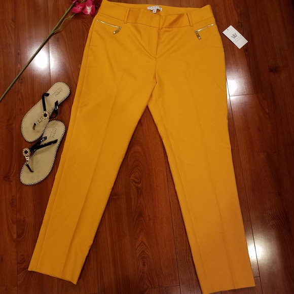 Chaus Tumeric Pants Sizes 10 - Picture 4 of 8